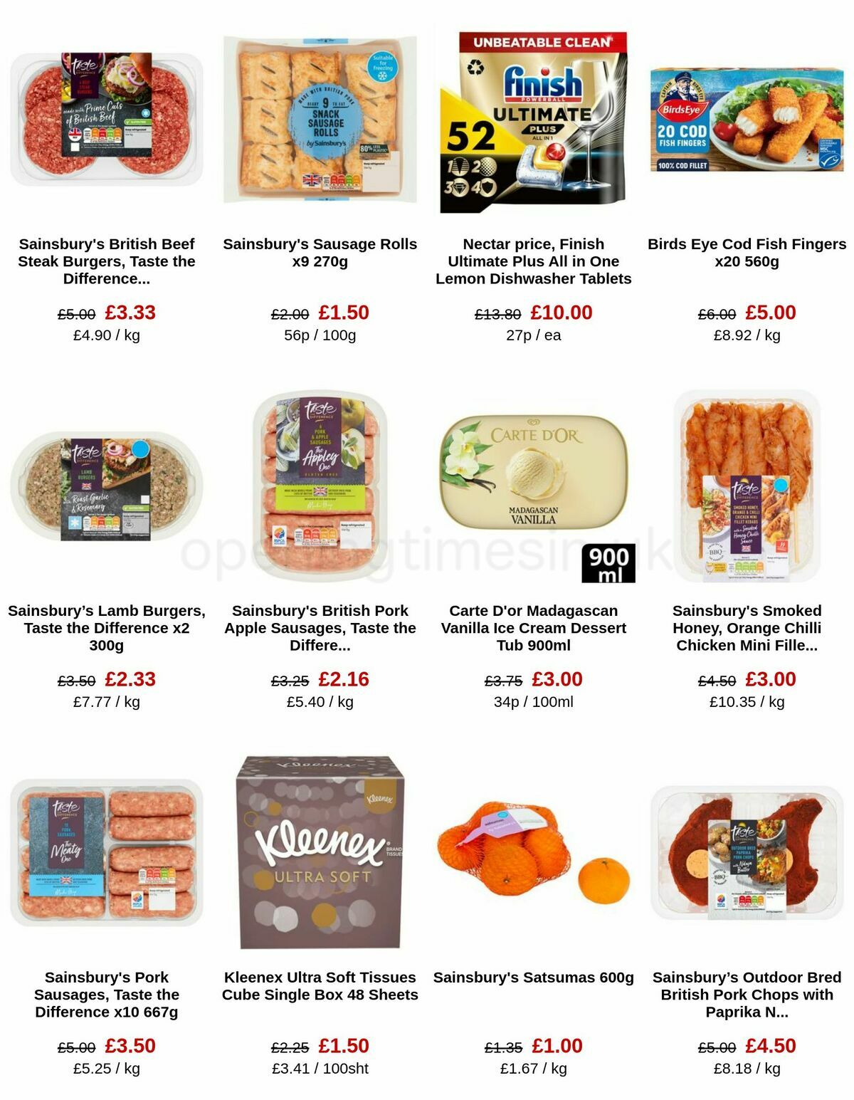 Sainsbury's Offers from 26 May