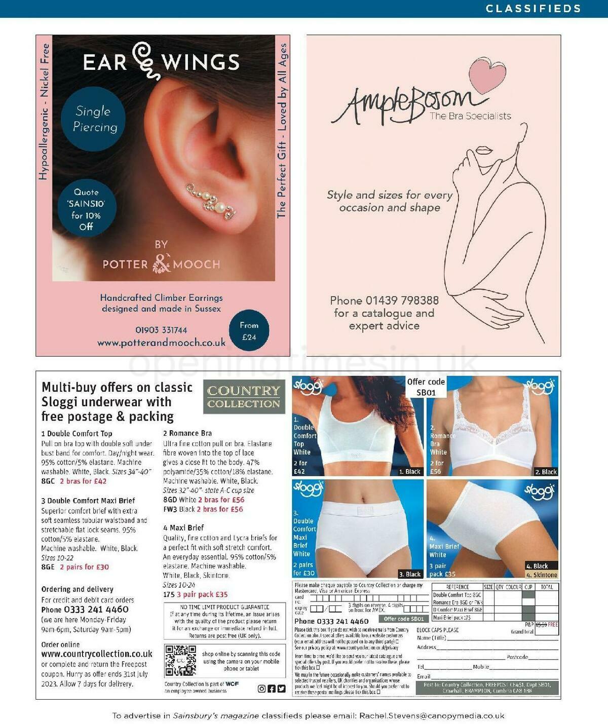 Sainsbury's Magazine June Offers from 1 June