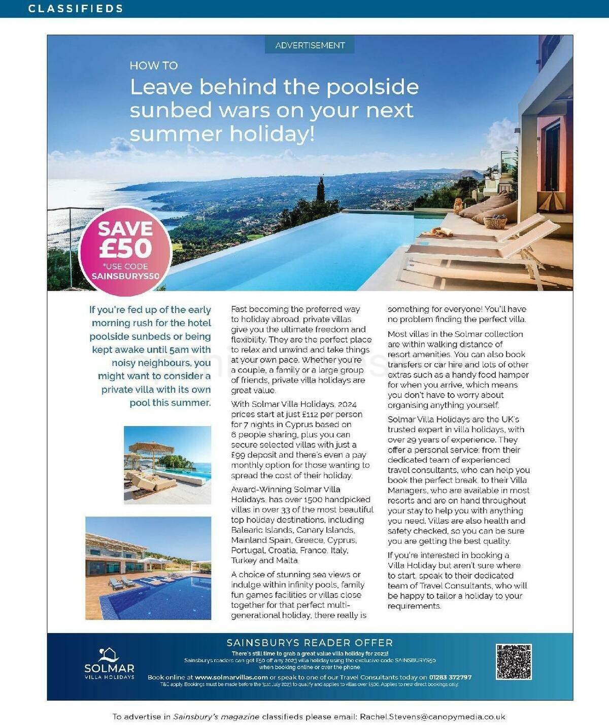 Sainsbury's Magazine June Offers from 1 June