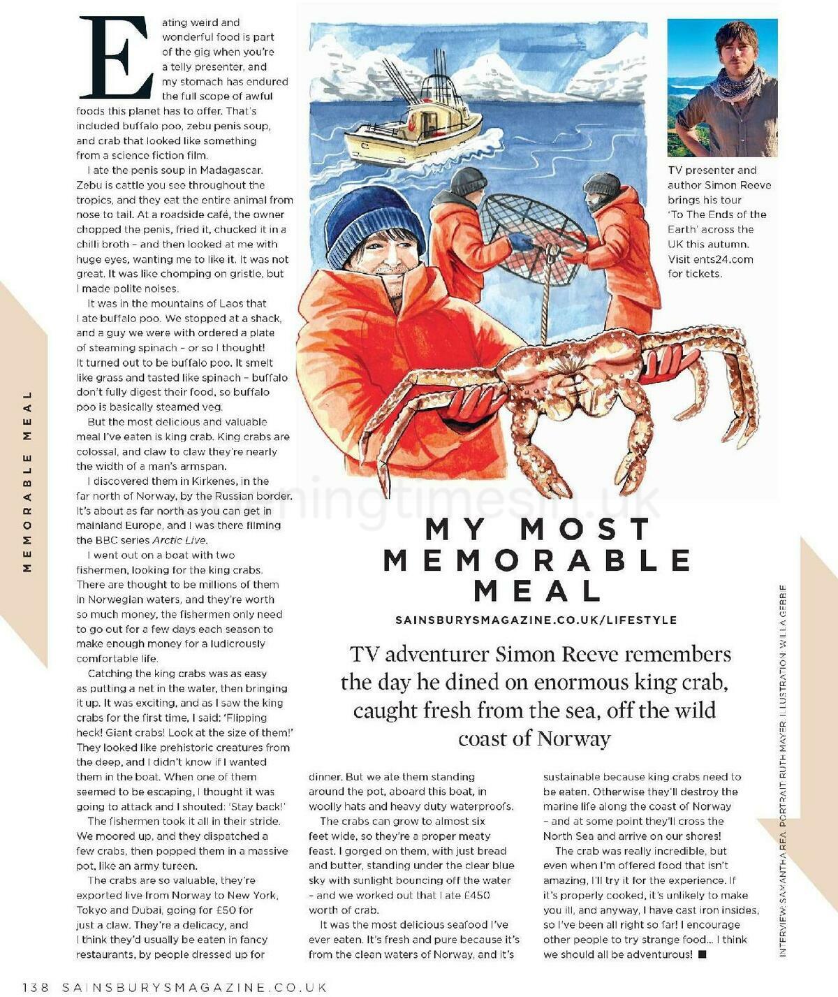 Sainsbury's Magazine June Offers from 1 June