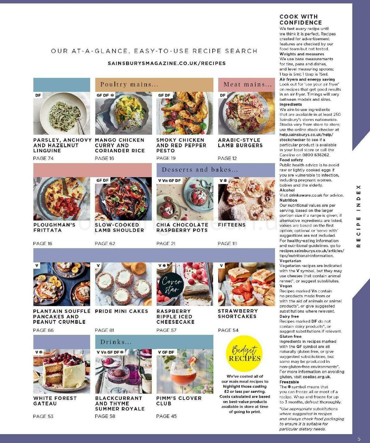 Sainsbury's Magazine June Offers from 1 June