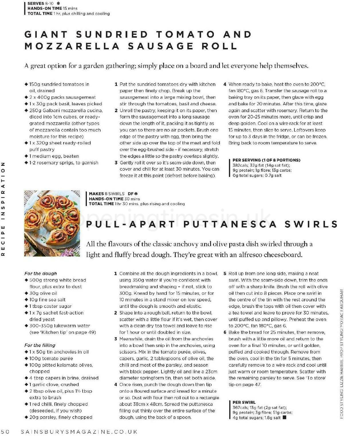 Sainsbury's Magazine June Offers from 1 June