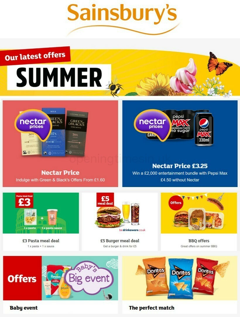 Sainsbury's Offers from 2 June