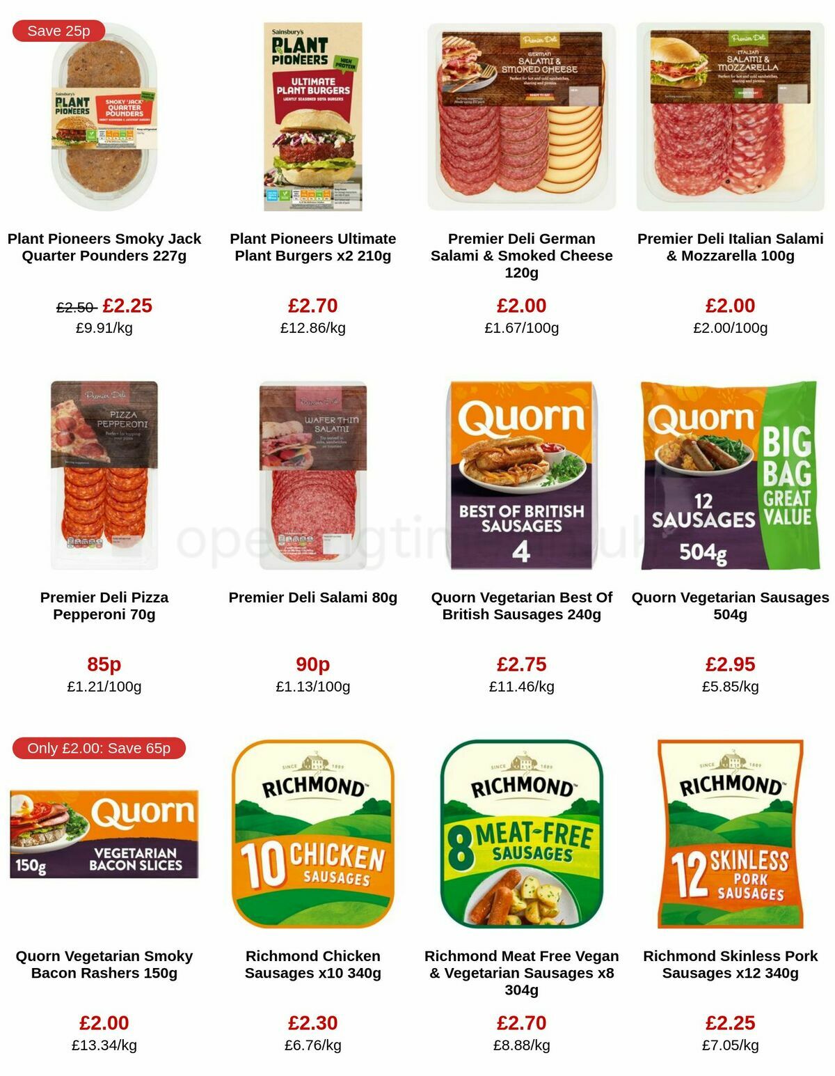Sainsbury's Offers from 2 June