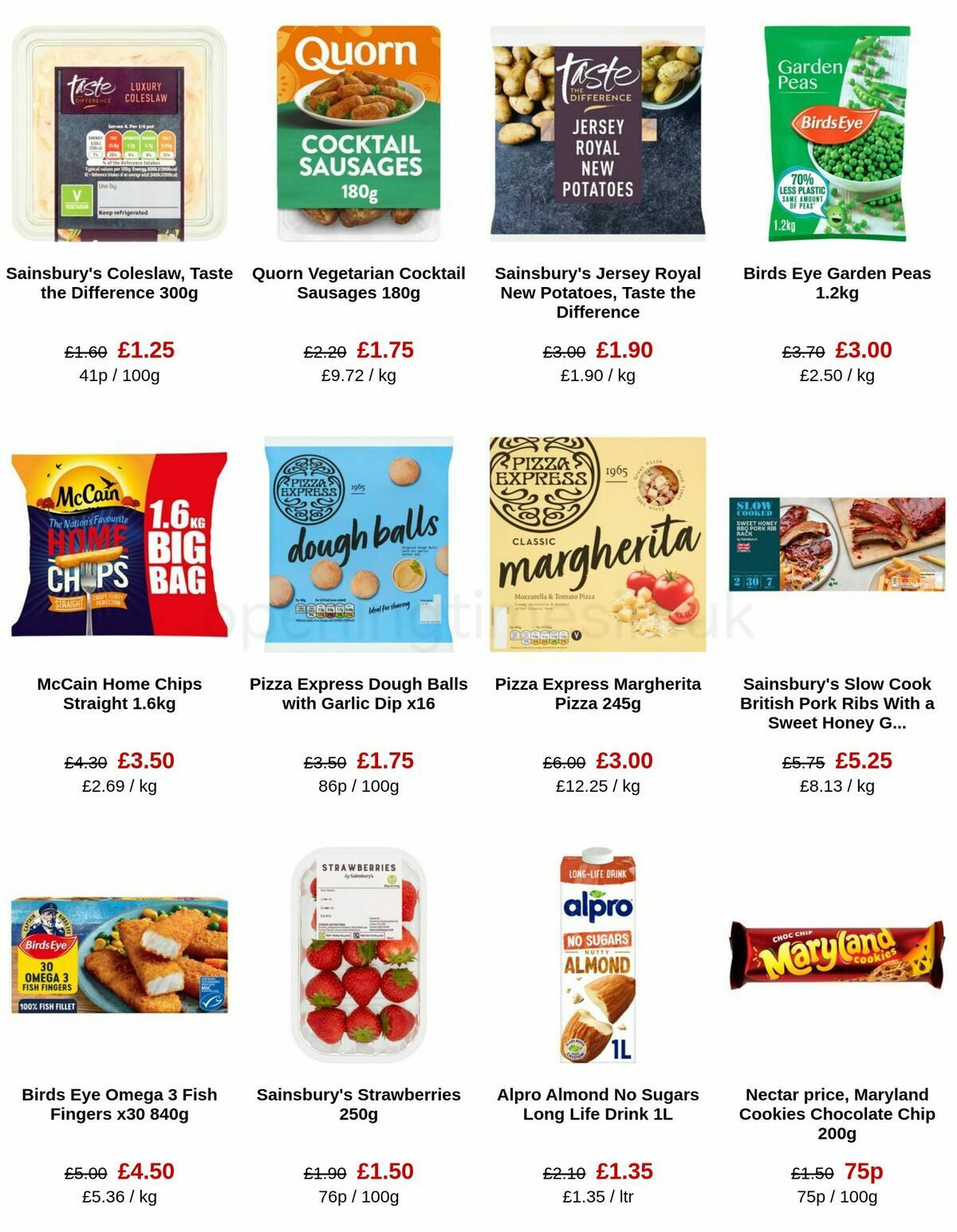 Sainsbury's Offers from 2 June