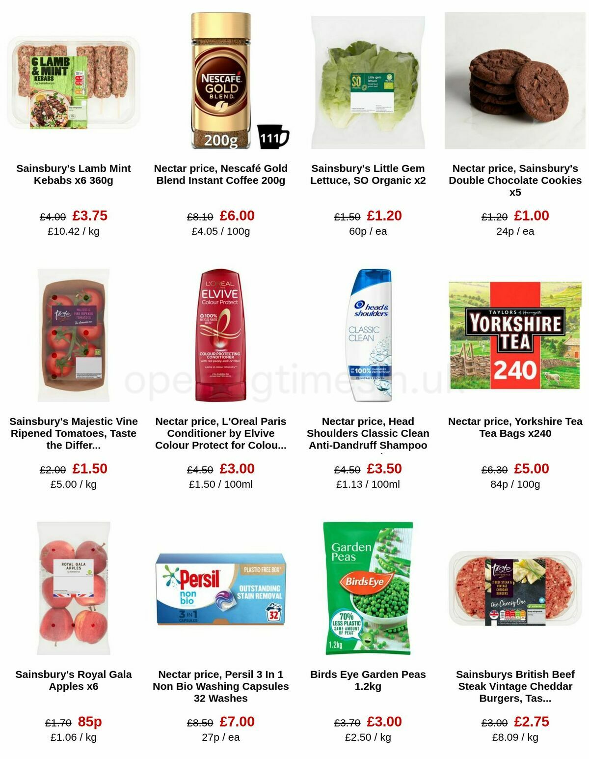 Sainsbury's Offers from 9 June