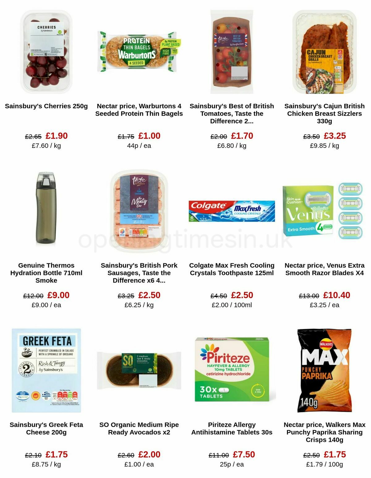 Sainsbury's Offers from 9 June