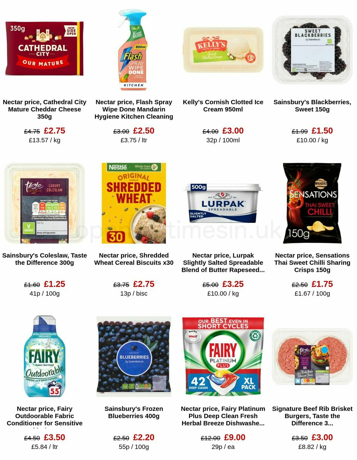Sainsbury's Offers from 9 June