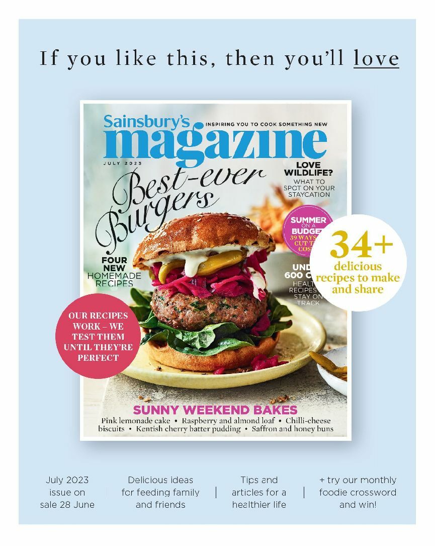 Sainsbury's Magazine Collection – eat Veggie Offers from 28 June