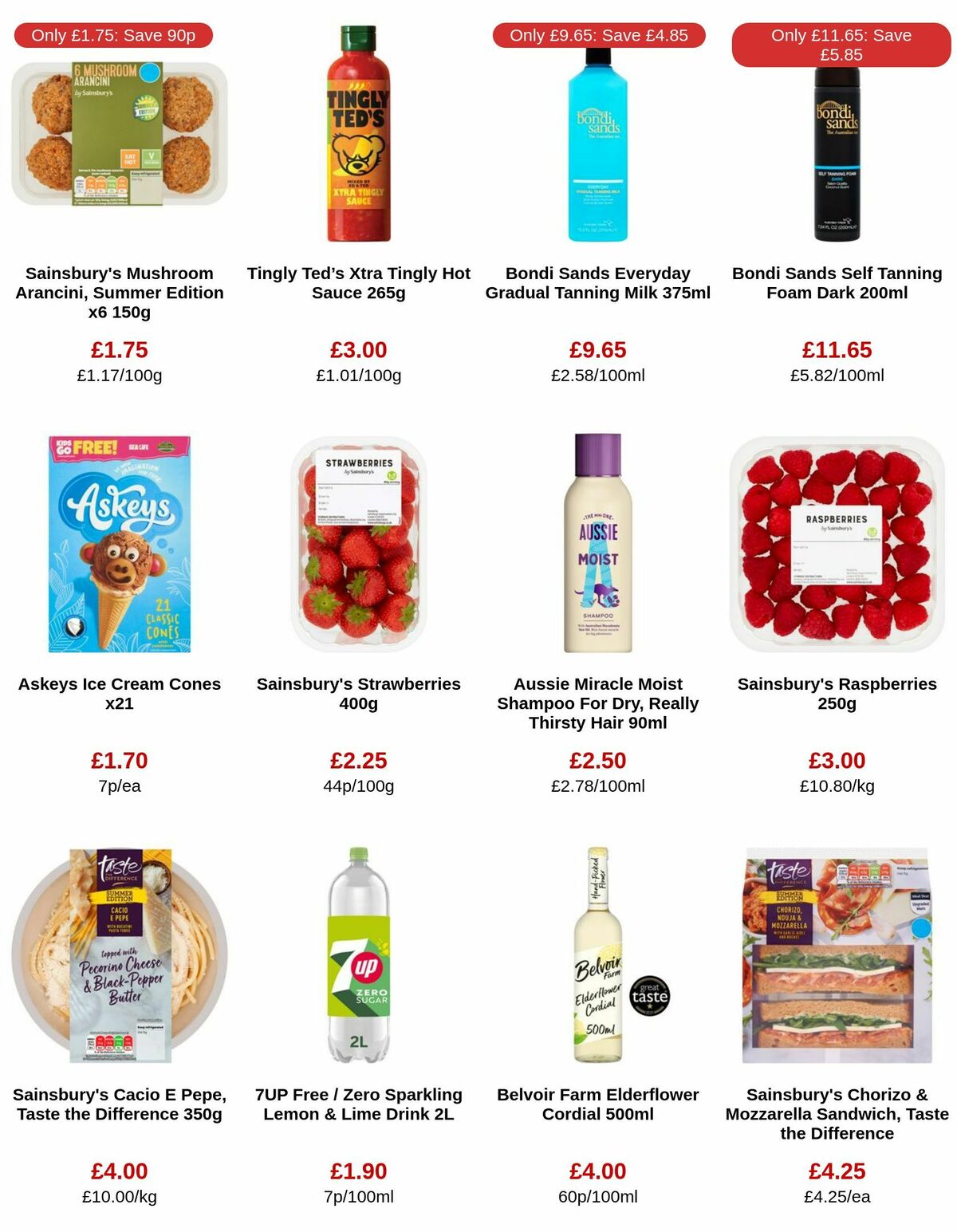Sainsbury's Offers from 30 June
