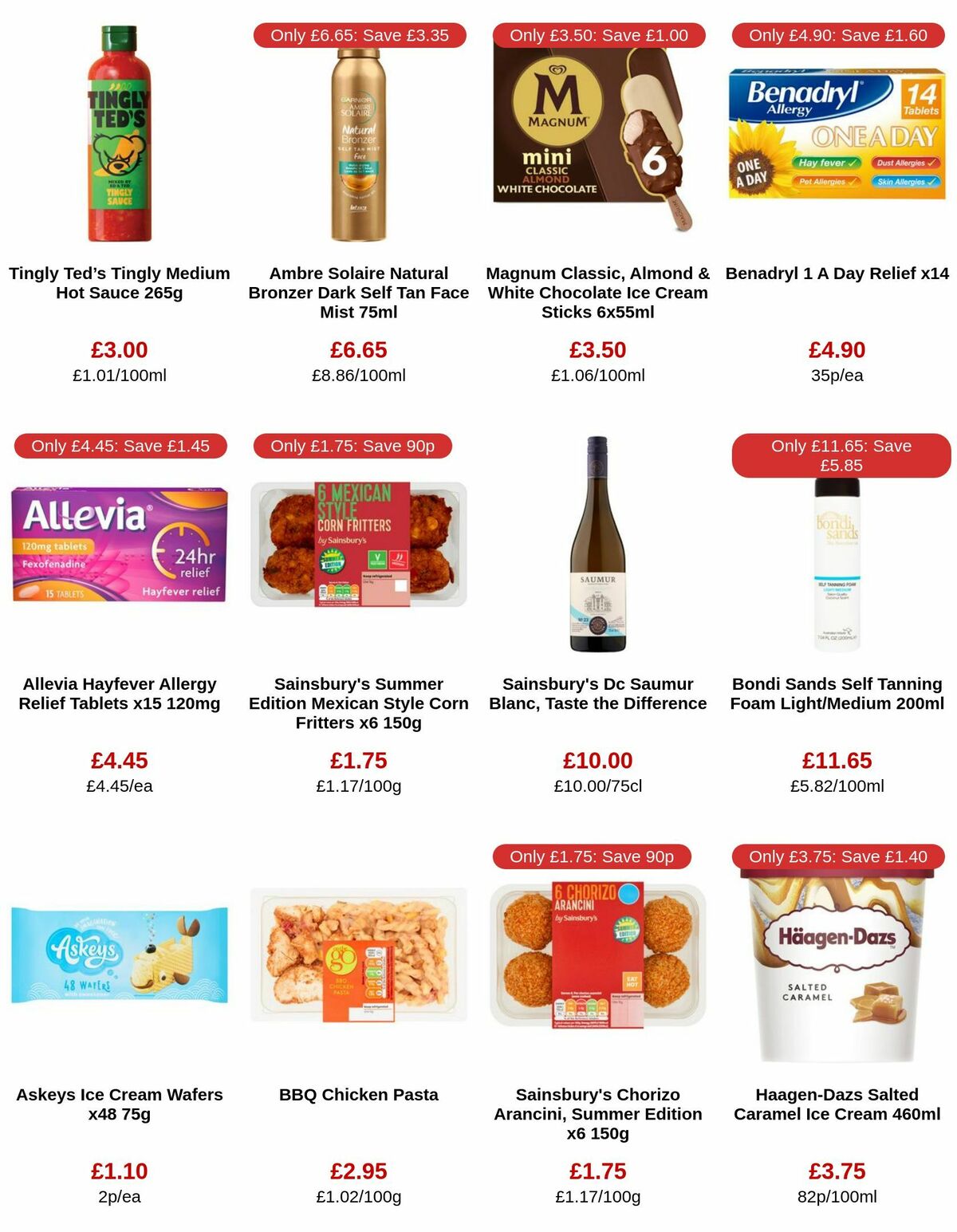Sainsbury's Offers from 30 June
