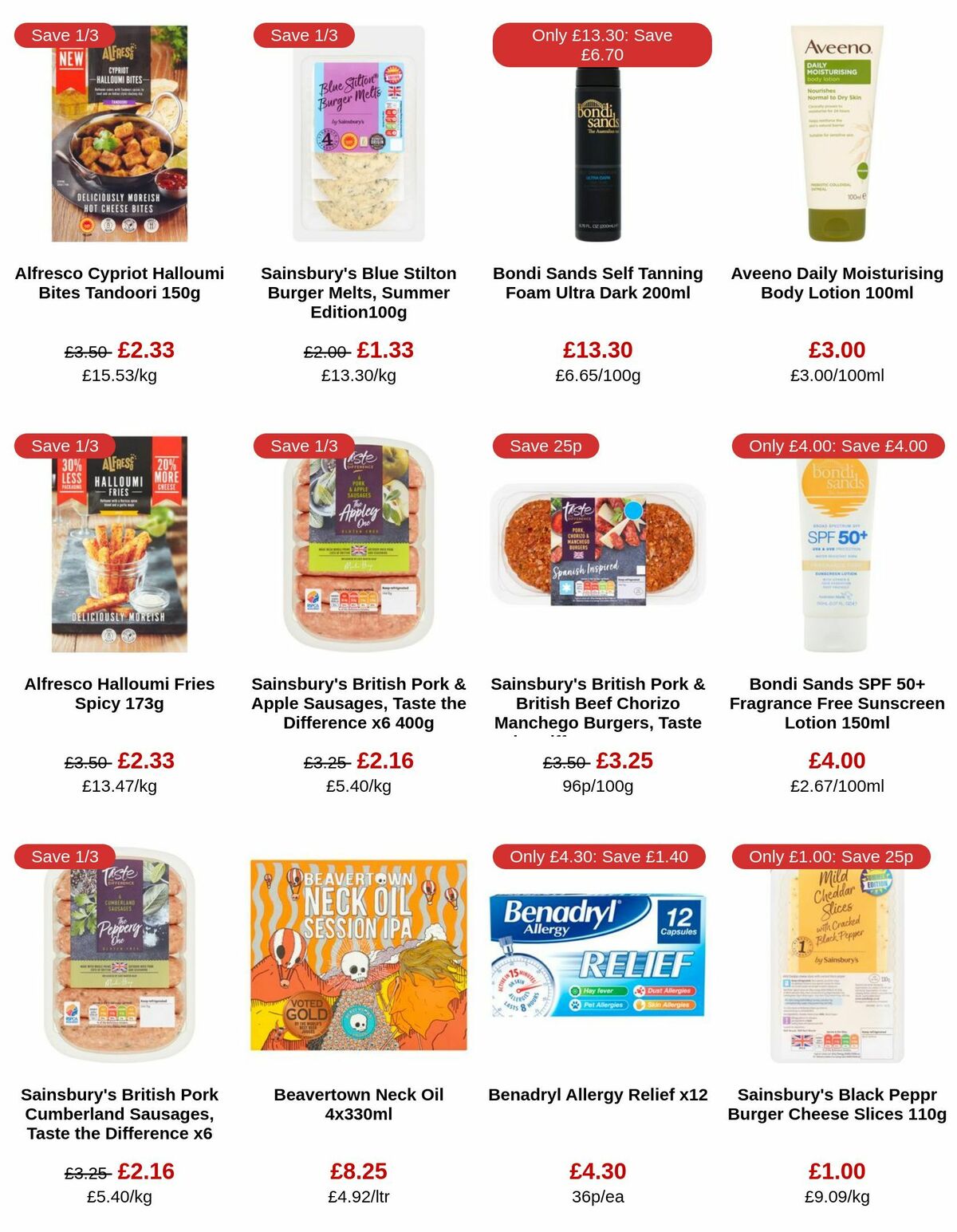 Sainsbury's Offers from 30 June
