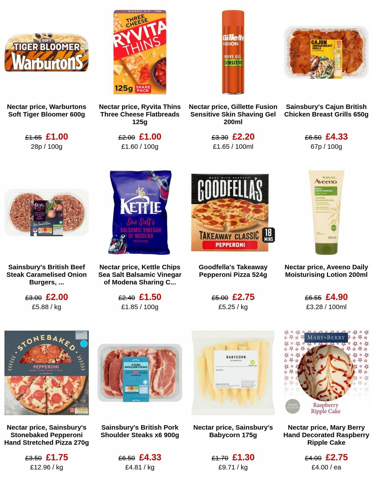 Sainsbury's Offers from 30 June