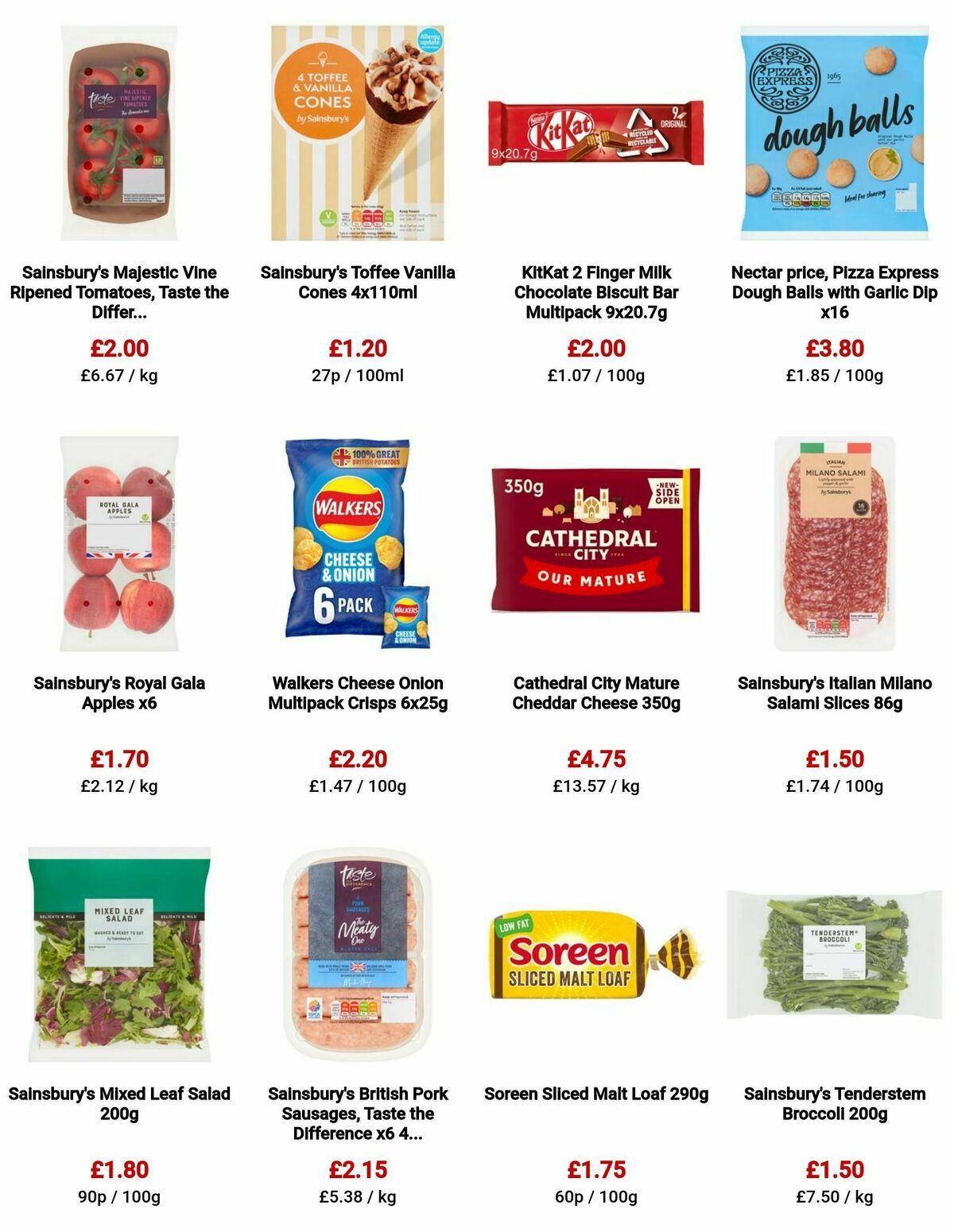 Sainsbury's Offers from 28 July