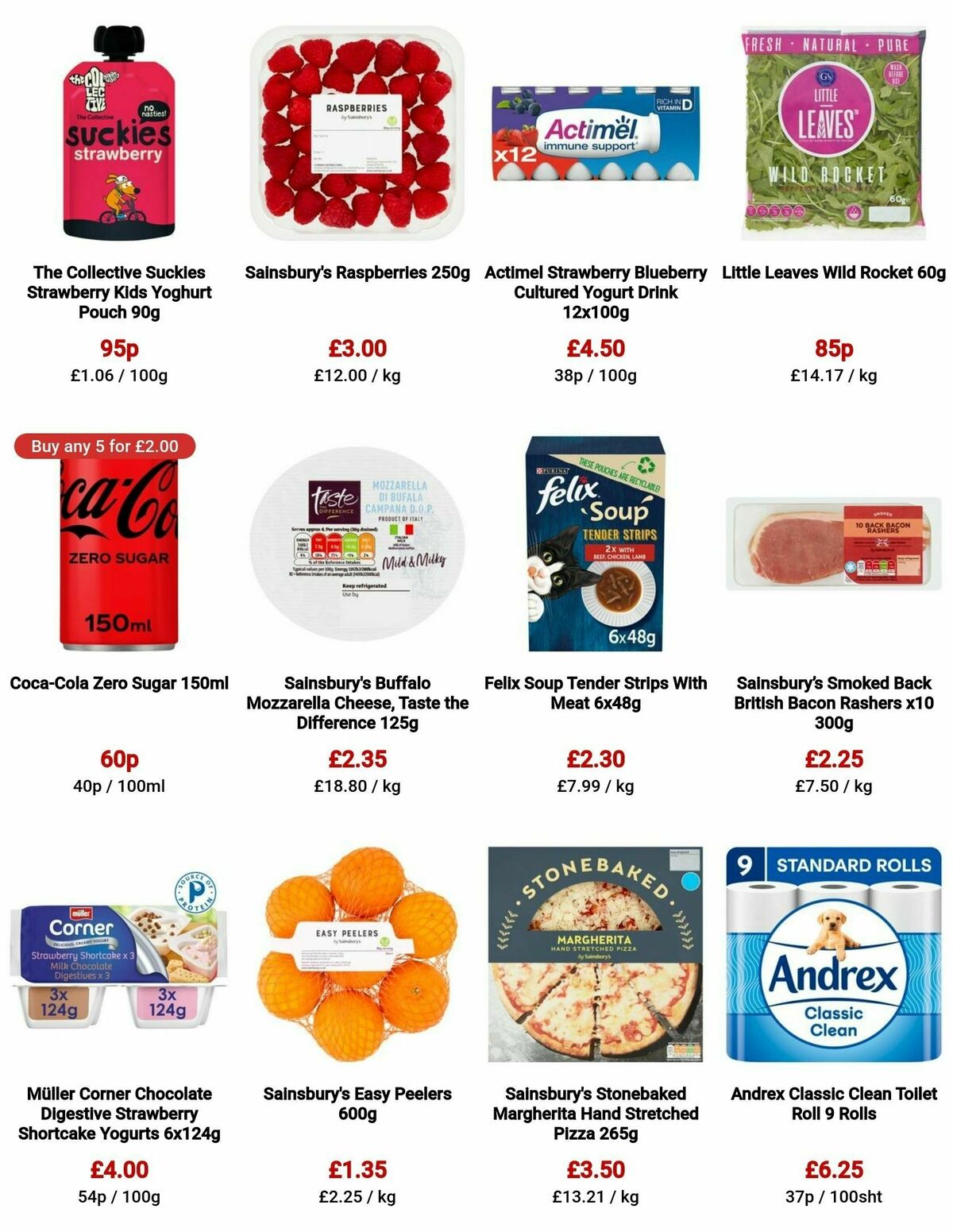 Sainsbury's Offers from 4 August
