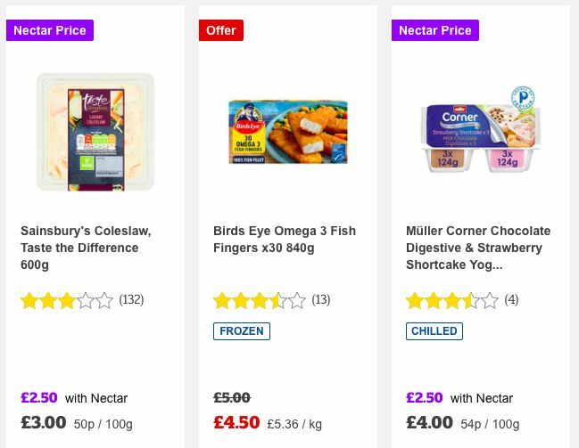 Sainsbury's Offers from 4 August