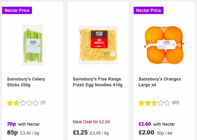 Sainsbury's Offers from 4 August