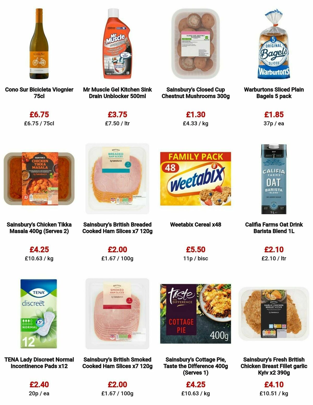 Sainsbury's Offers from 4 August