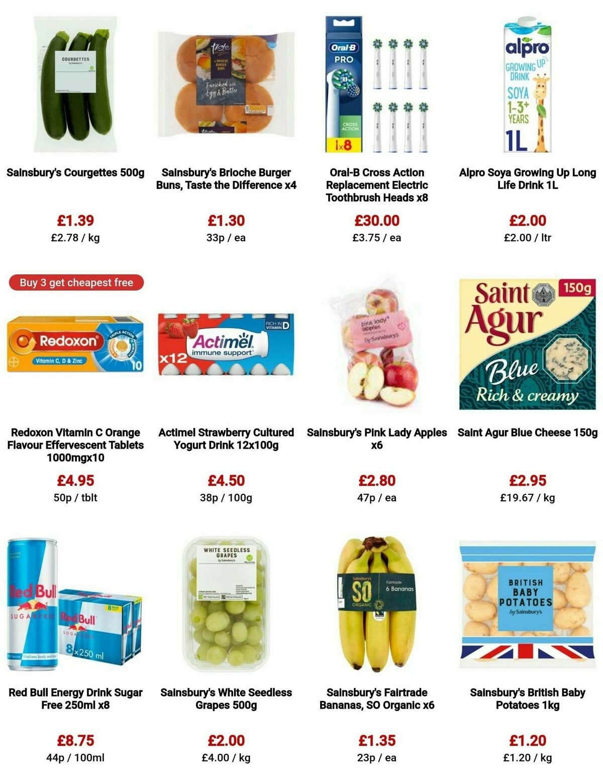 Sainsbury's Offers from 4 August
