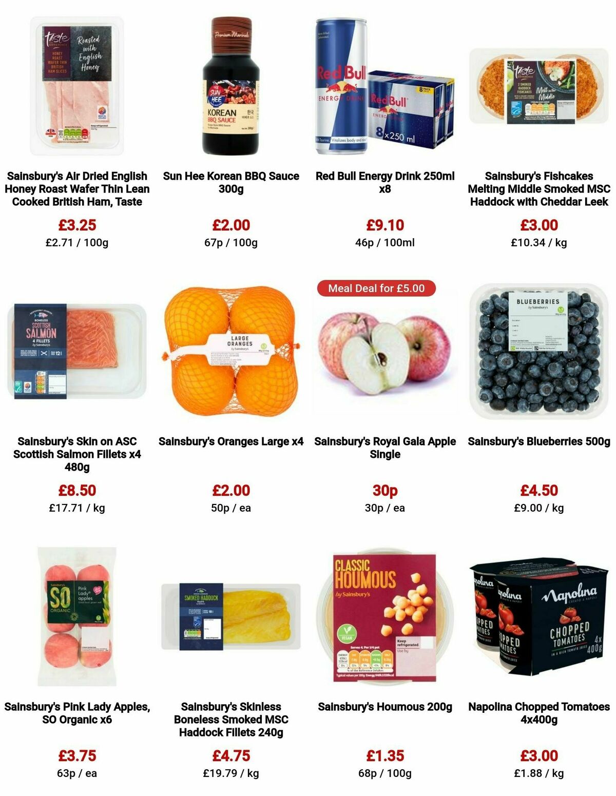 Sainsbury's Offers from 4 August