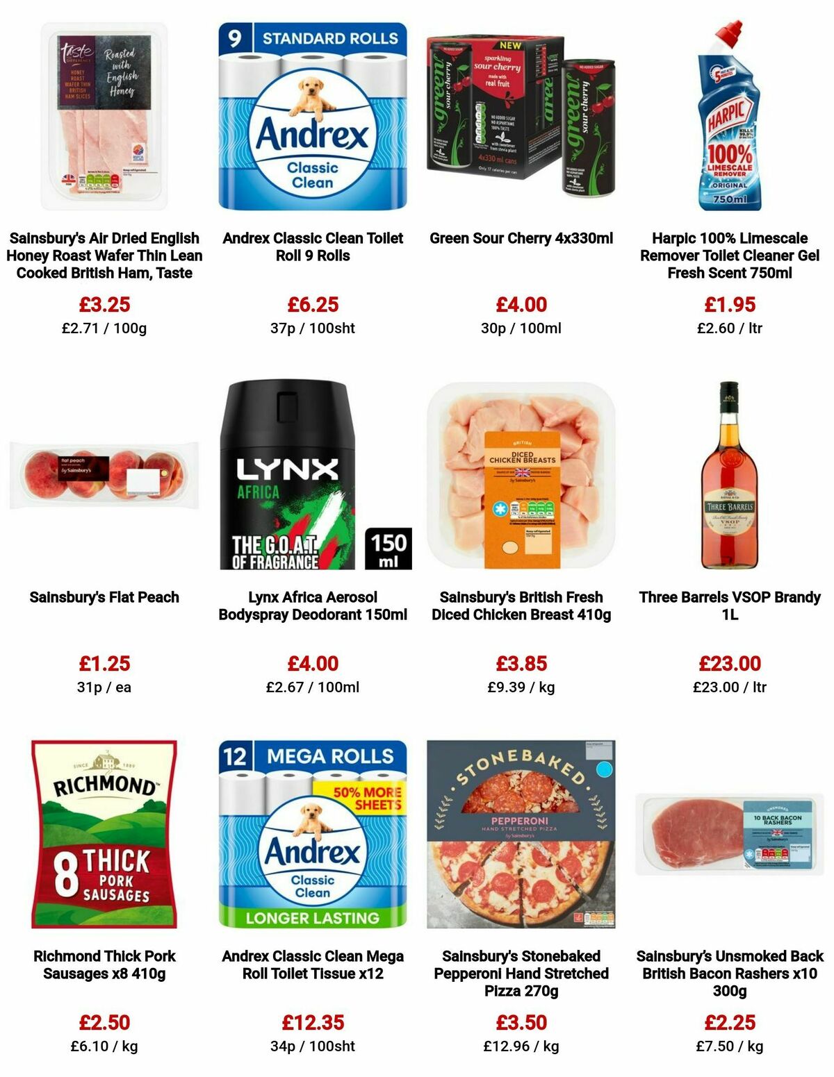 Sainsbury's Offers from 11 August