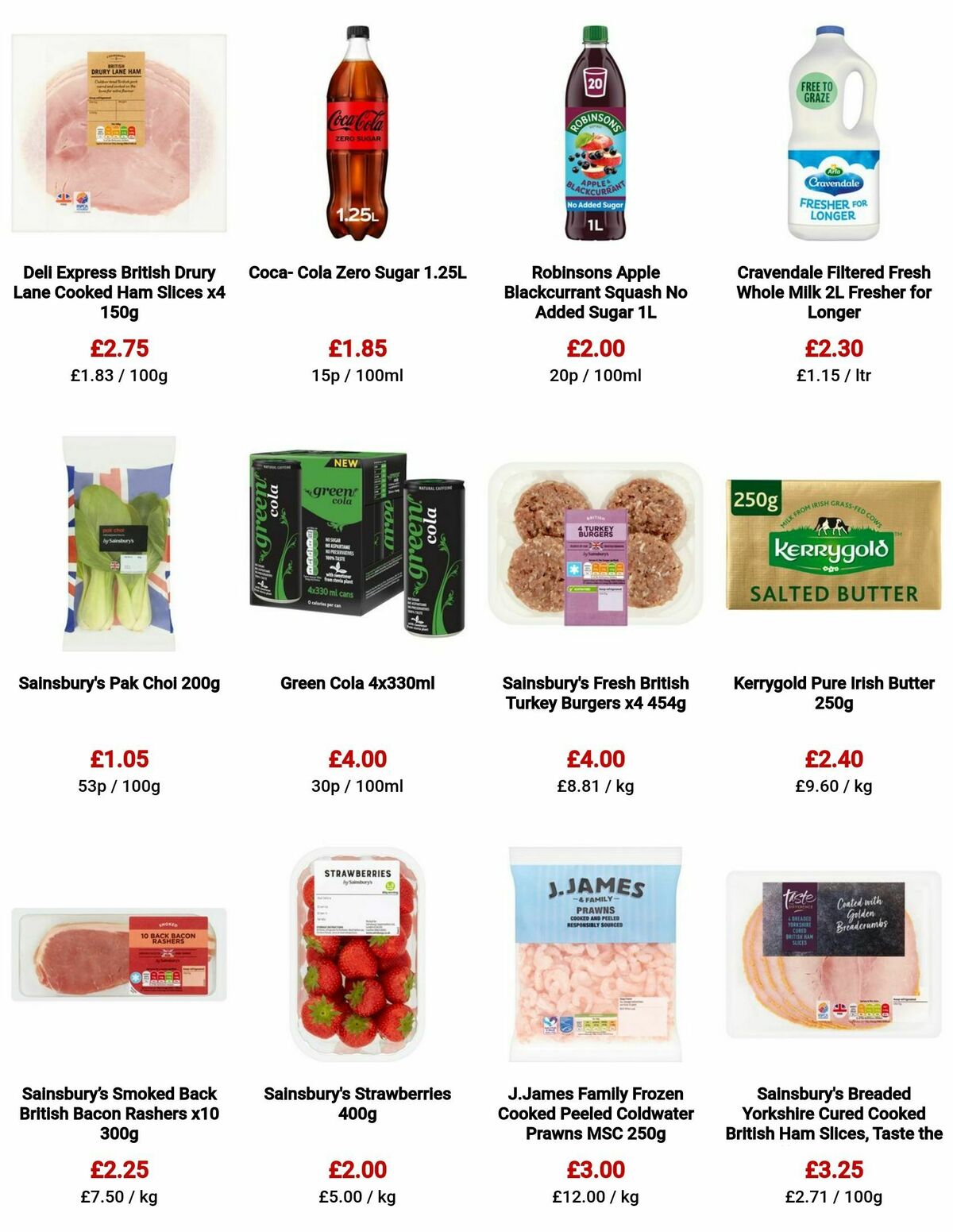 Sainsbury's Offers from 11 August