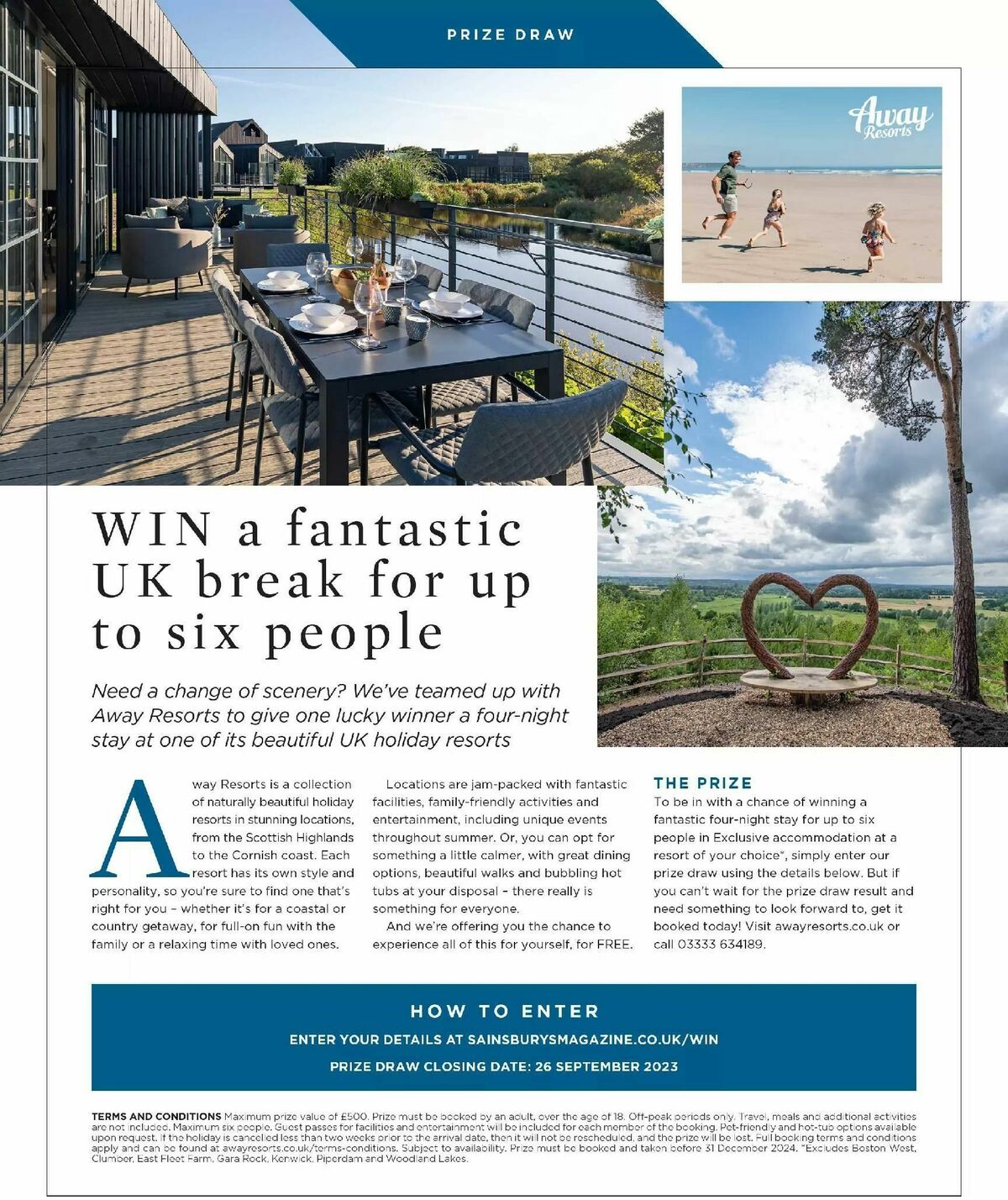 Sainsbury's Magazine September Offers from 1 September