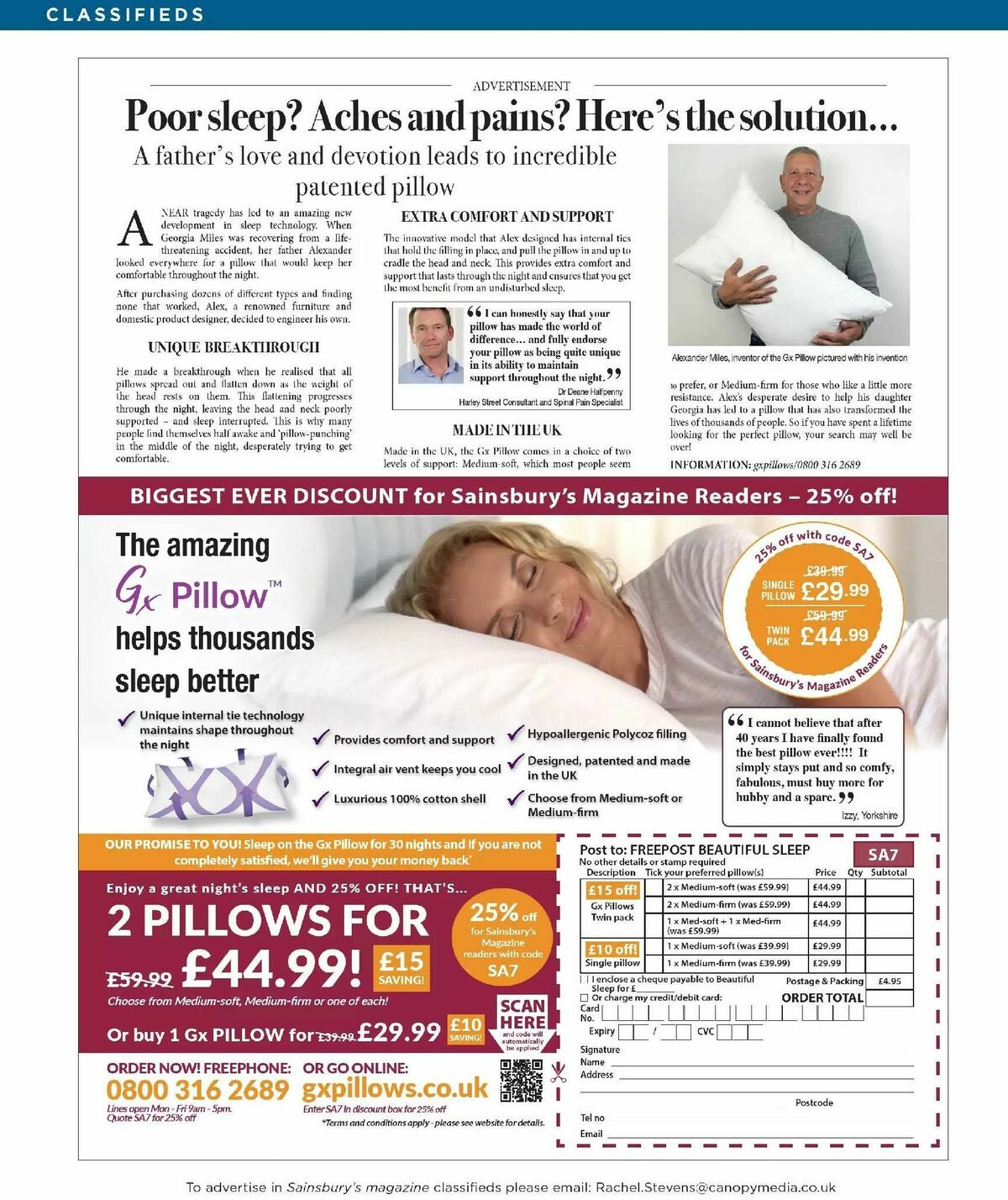 Sainsbury's Magazine September Offers from 1 September