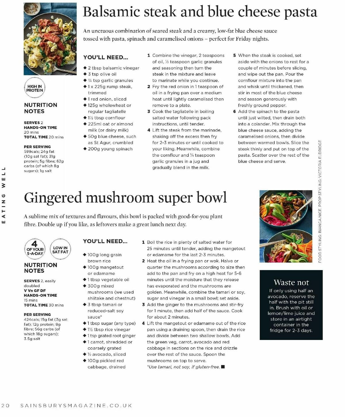 Sainsbury's Magazine September Offers from 1 September