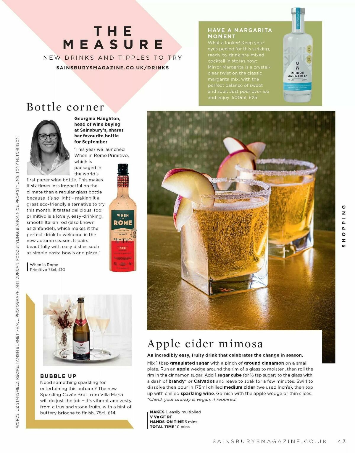 Sainsbury's Magazine September Offers from 1 September