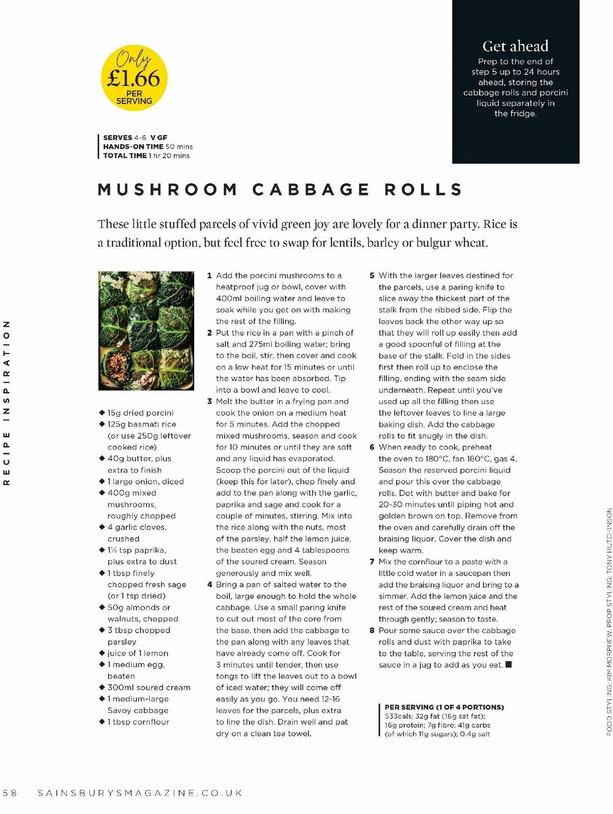 Sainsbury's Magazine September Offers from 1 September