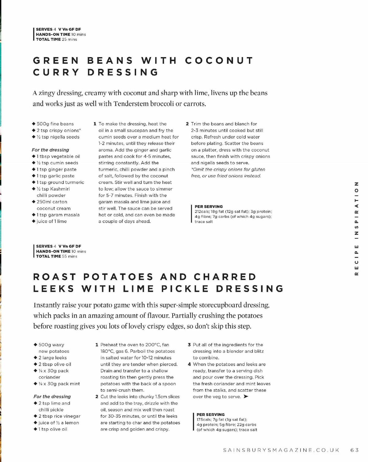 Sainsbury's Magazine September Offers from 1 September