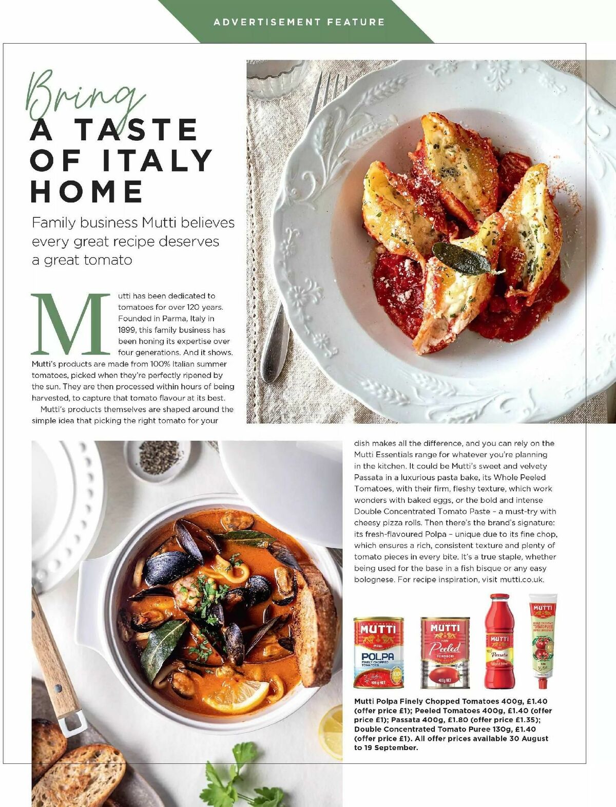Sainsbury's Magazine September Offers from 1 September