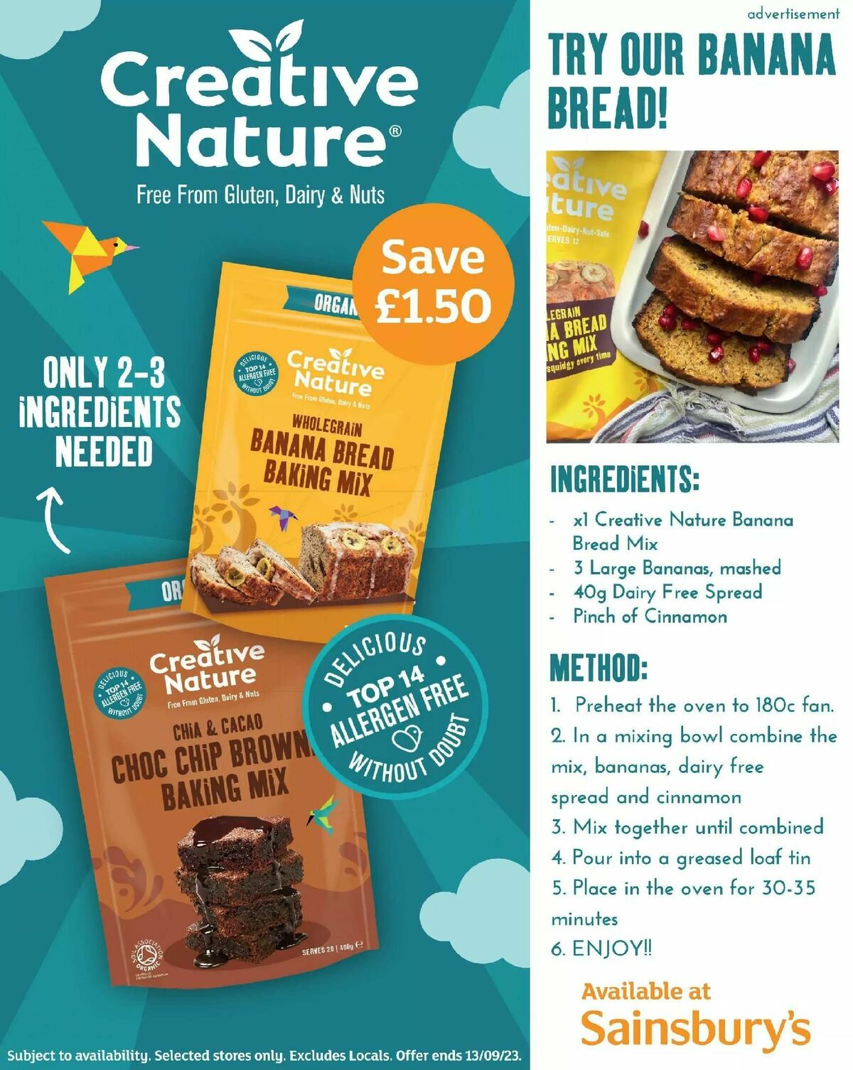 Sainsbury's Magazine September Offers from 1 September