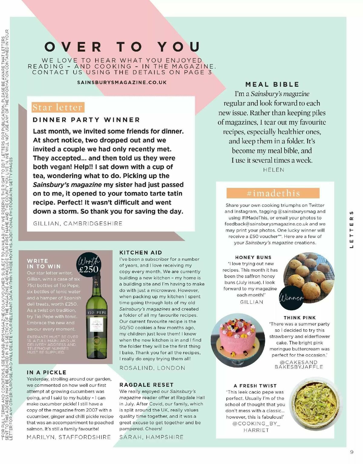 Sainsbury's Magazine September Offers from 1 September