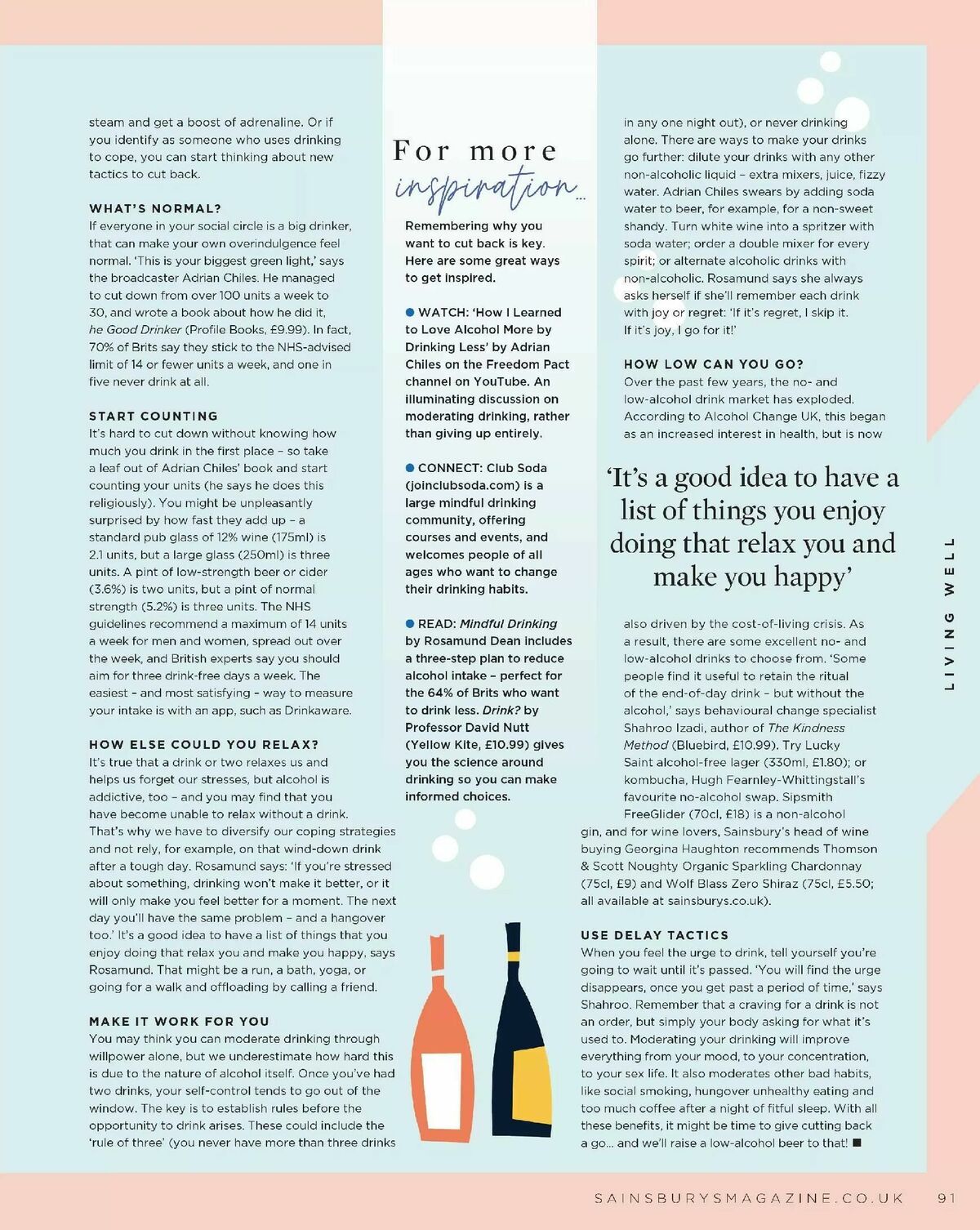 Sainsbury's Magazine September Offers from 1 September