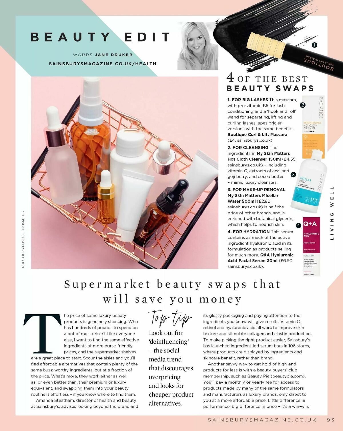 Sainsbury's Magazine September Offers from 1 September