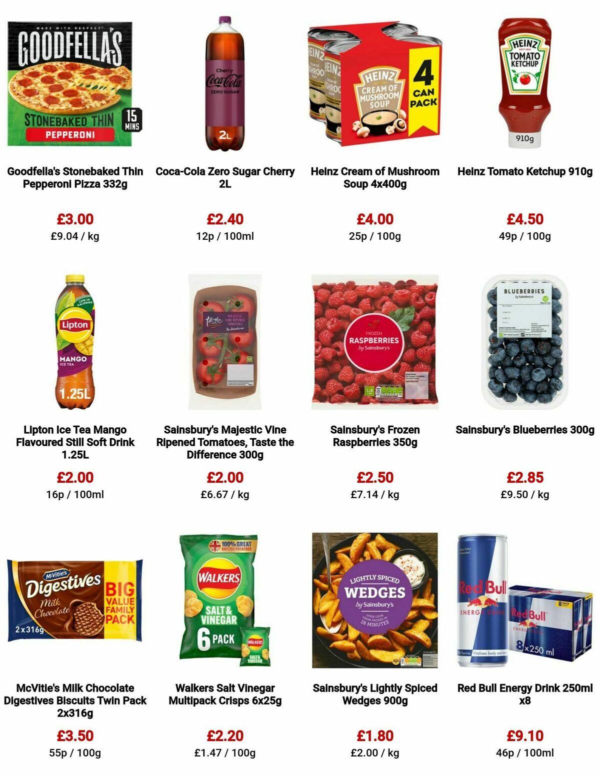 Sainsbury's Offers from 1 September