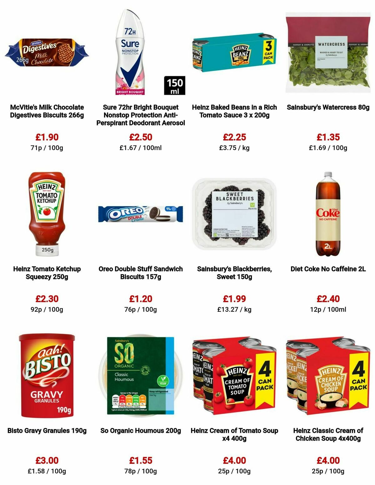 Sainsbury's Offers from 1 September