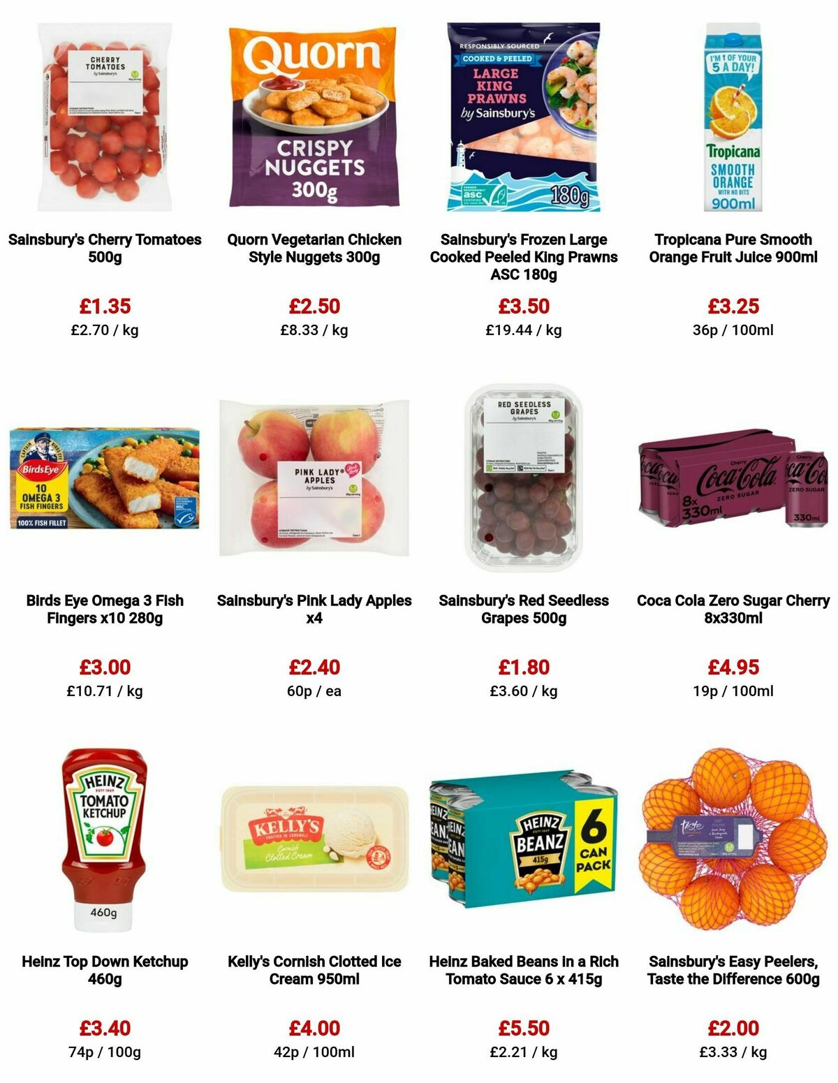 Sainsbury's Offers from 1 September