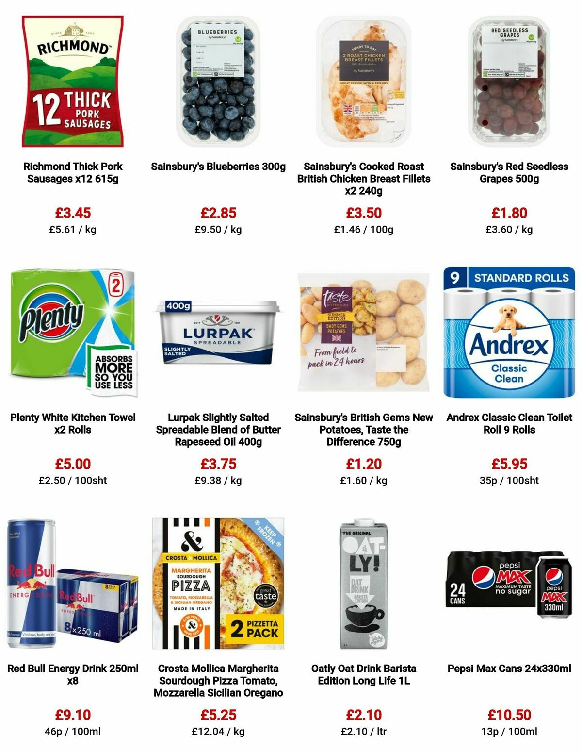 Sainsbury's Offers from 8 September