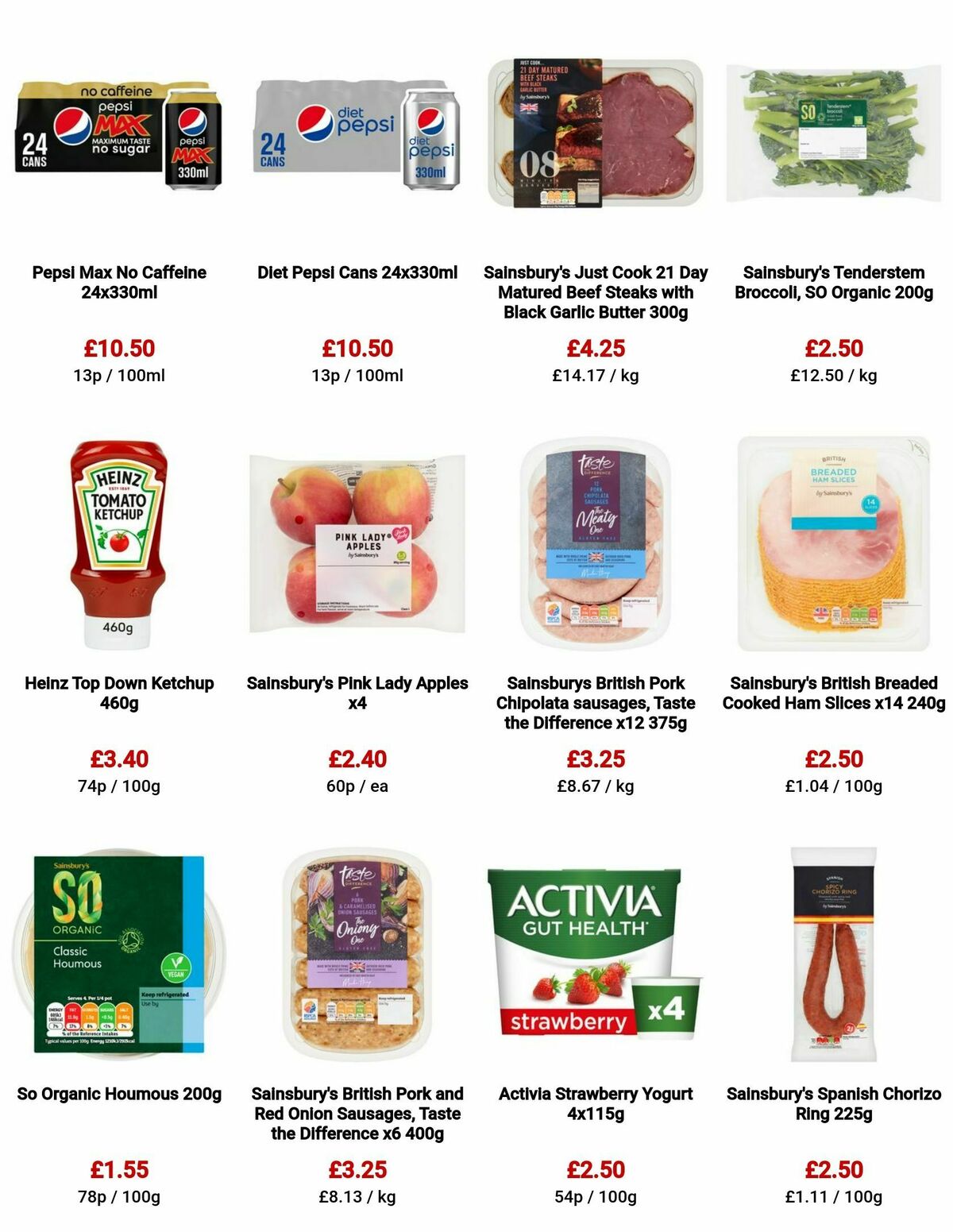 Sainsbury's Offers from 8 September