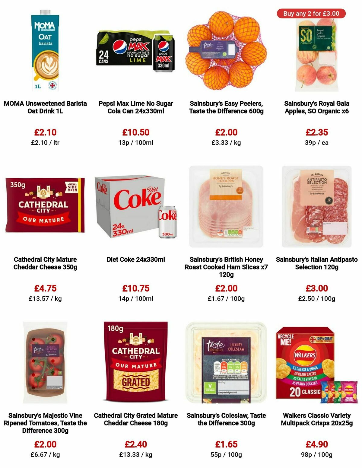 Sainsbury's Offers from 8 September