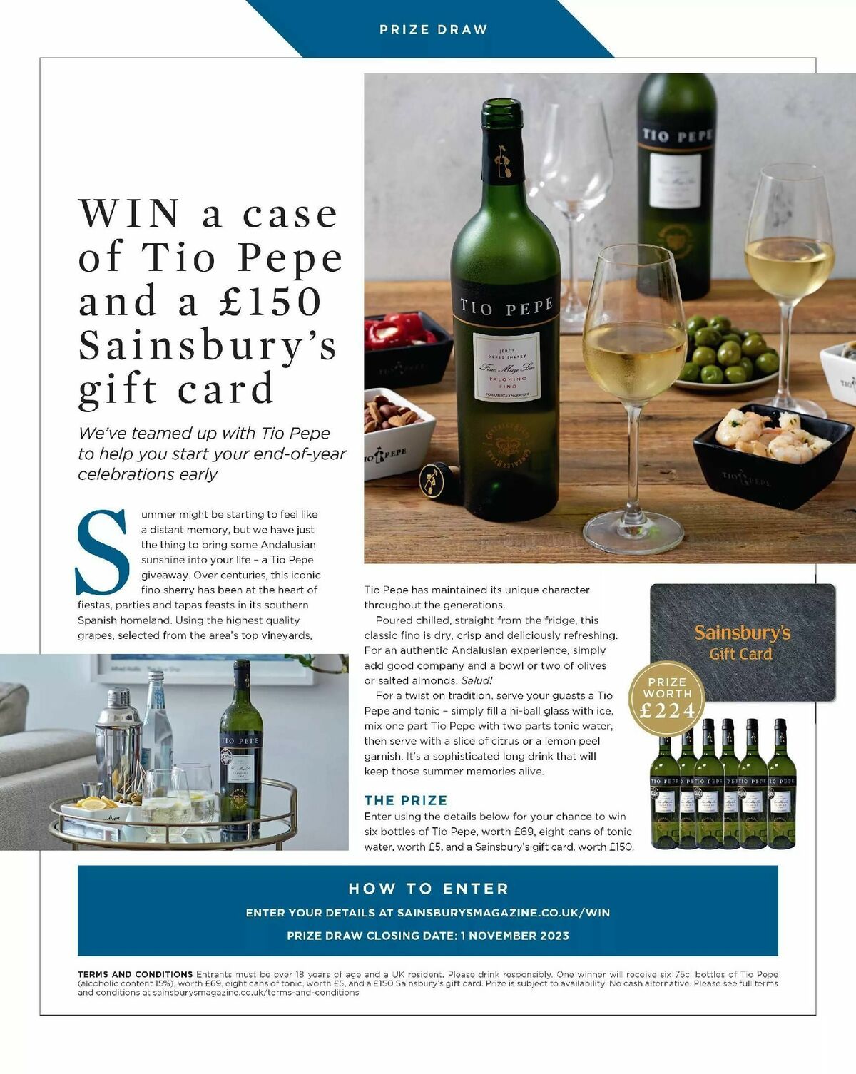 Sainsbury's Magazine October Offers from 1 October