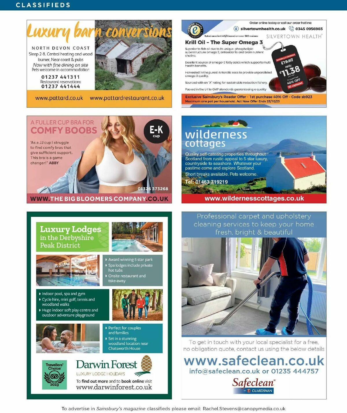 Sainsbury's Magazine October Offers from 1 October