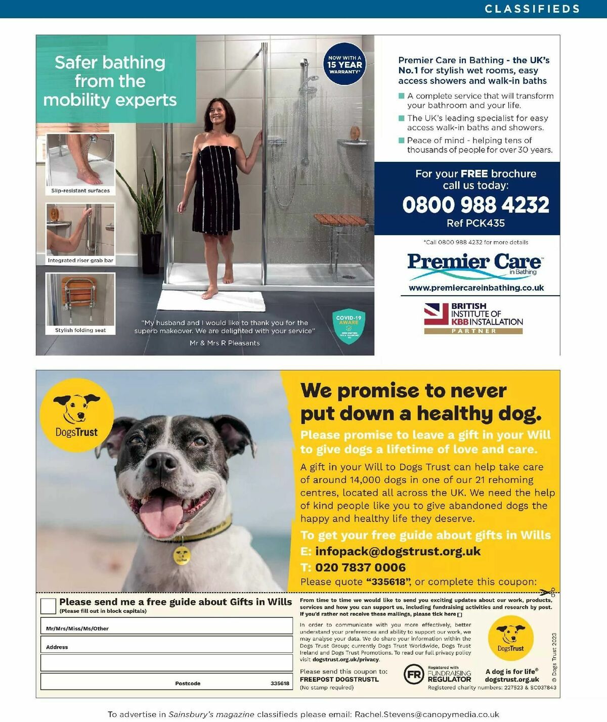 Sainsbury's Magazine October Offers from 1 October