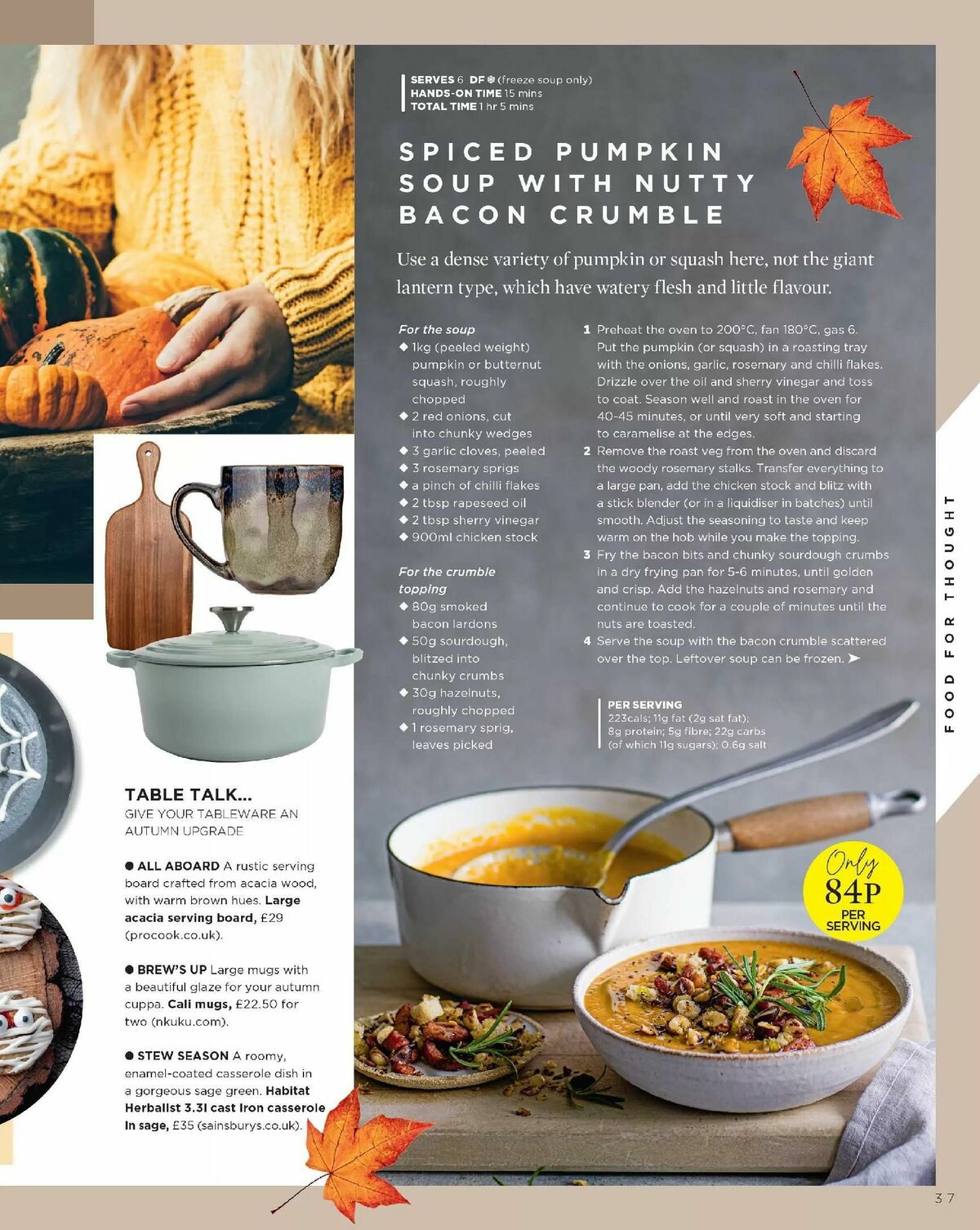 Sainsbury's Magazine October Offers from 1 October