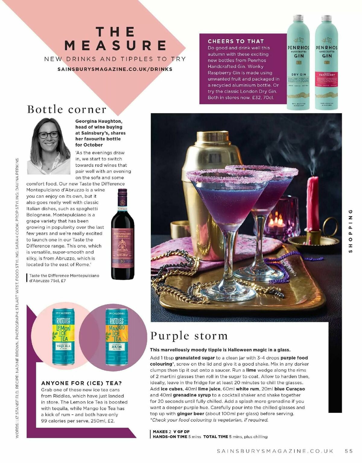 Sainsbury's Magazine October Offers from 1 October