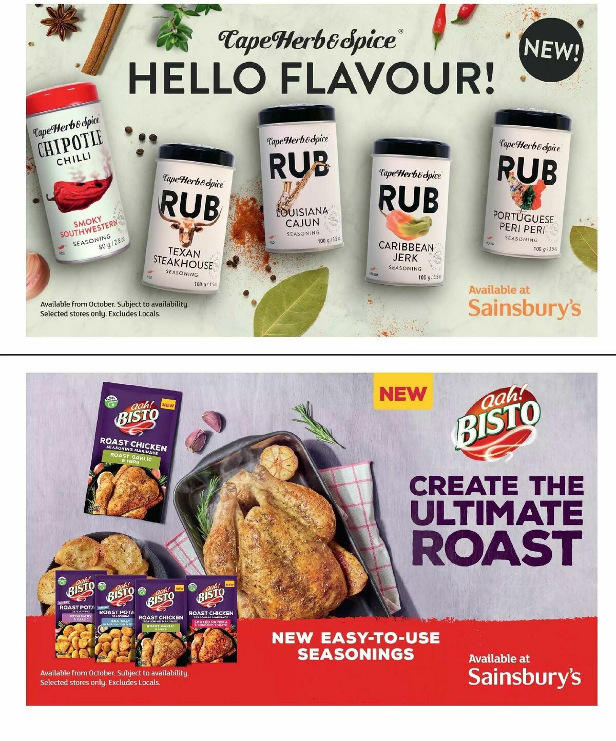 Sainsbury's Magazine October Offers from 1 October