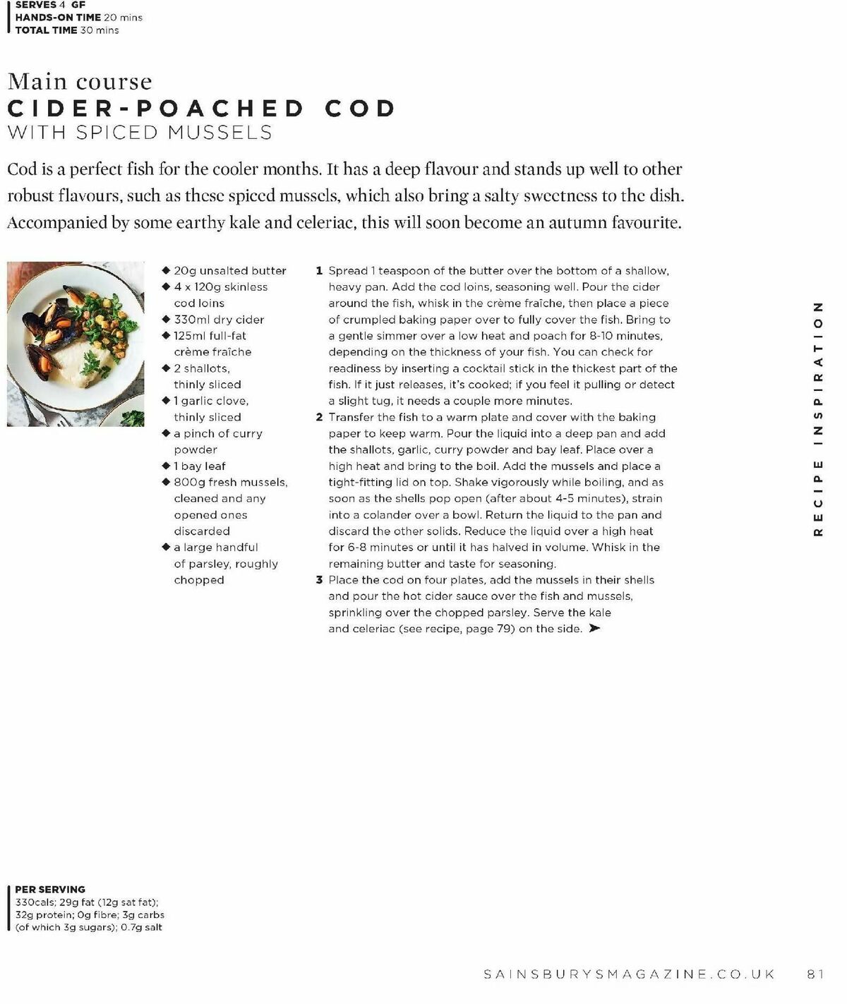 Sainsbury's Magazine October Offers from 1 October